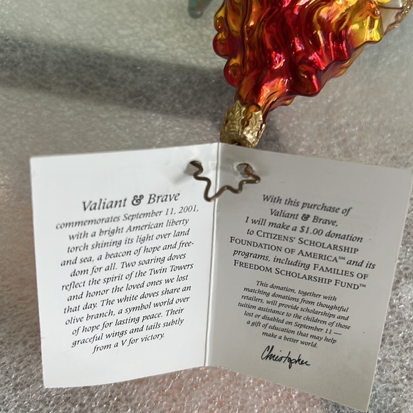 Retired Christopher Radko “Valiant and Brave” - Picture 15 of 16